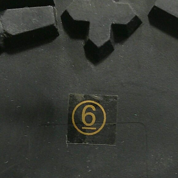 Dolls Kill Combat Moto Lace up Black Boots with Silver Buckle Strap Size 6 - Picture 10 of 13